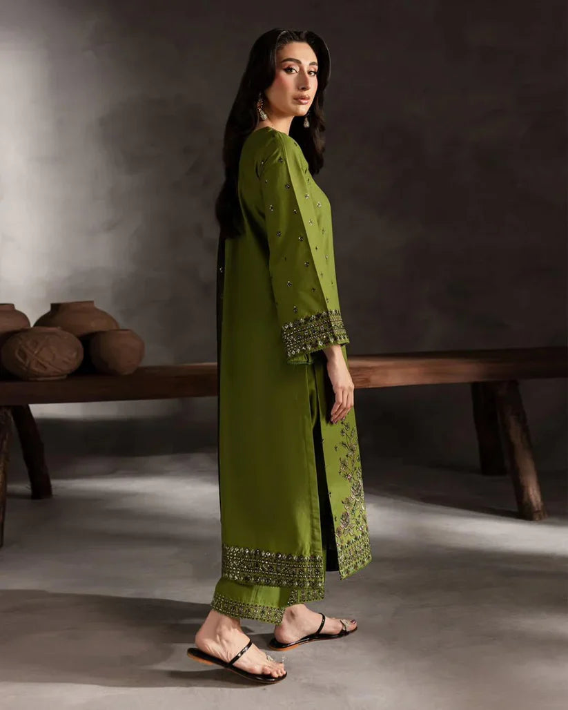 ADAAB LAWN EMB 3PC STITCHED FOR GIRLS
