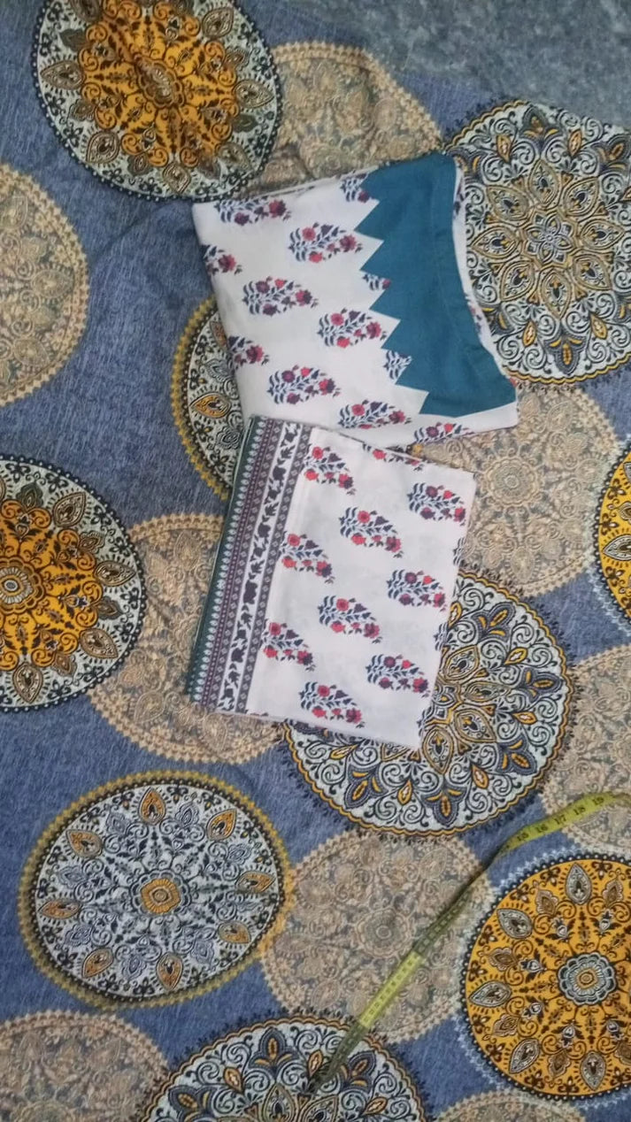 HAPPY LAWN DIGITAL PRINT 3PC STITCHED FOR GIRLS