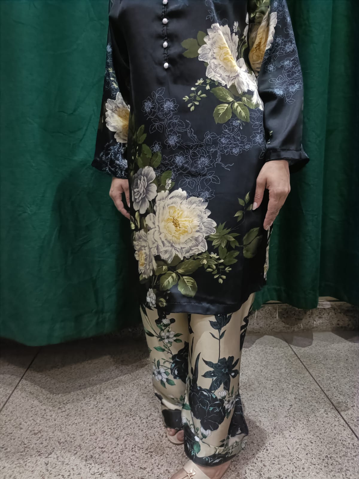 Black Jolly DIGITAL PRINT 2PC STITCHED FOR GIRLS