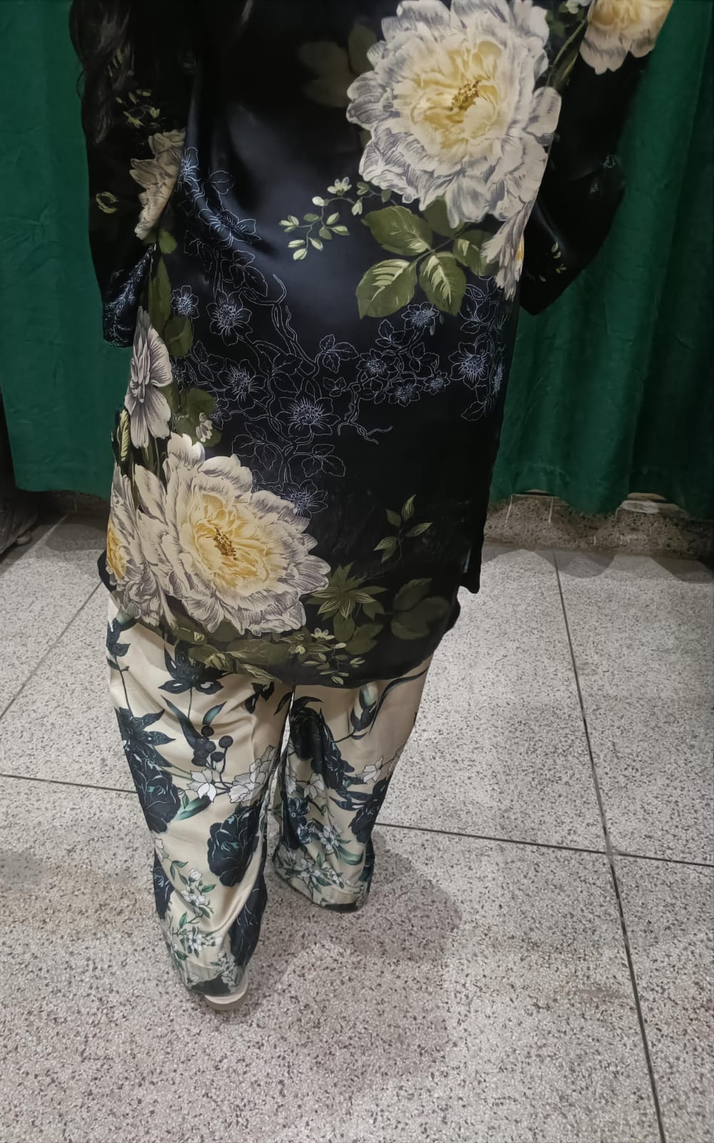 Black Jolly DIGITAL PRINT 2PC STITCHED FOR GIRLS