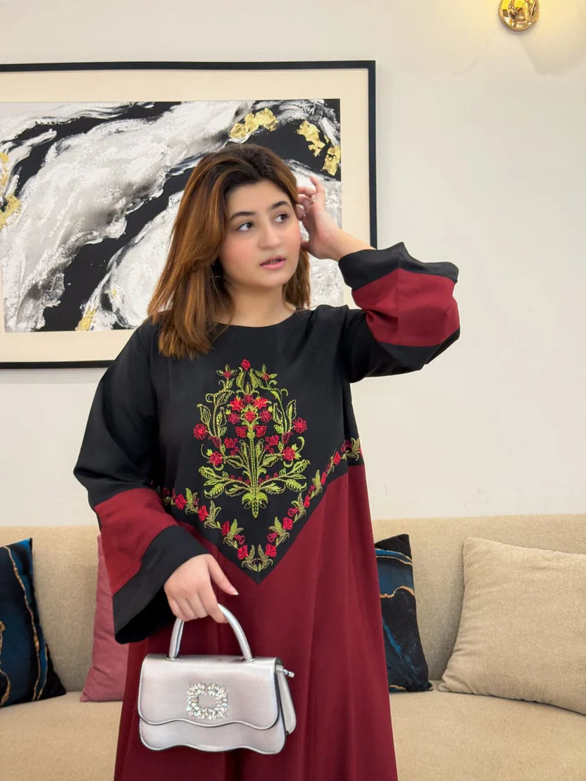 Honey DIGITAL PRINT Long Length STITCHED FOR GIRLS