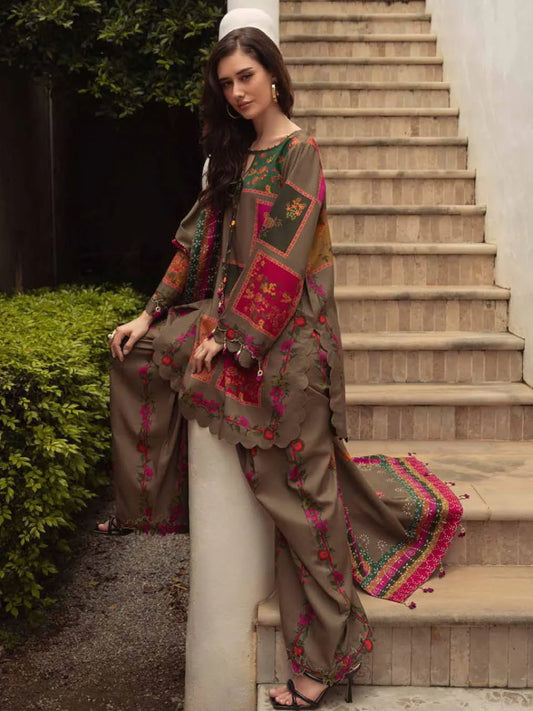 Anni Winter DIGITAL PRINT 2PC STITCHED FOR GIRLS